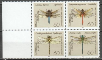 BRD 1546 + 1547 + 1548 + 1549 Viererblock - Zusammendruck ** - 1991